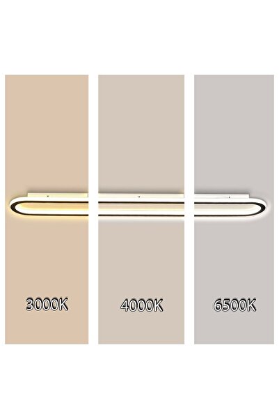 voxlamp lighting solutions Ledli Tavan Tipi Plafonier Led Avize 100x16cm