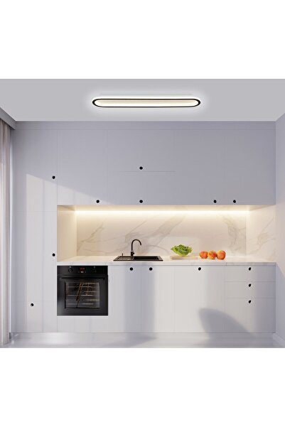 voxlamp lighting solutions Ledli Tavan Tipi Plafonier Led Avize 100x16cm