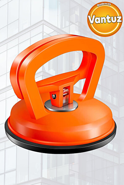 Badem10 Vantuz Cam Vantuzu Vakumlu Cam Fayans Ahşap Tutucu Taşıma Araba Kaporta Göcük Çektirme Plastik Tekli