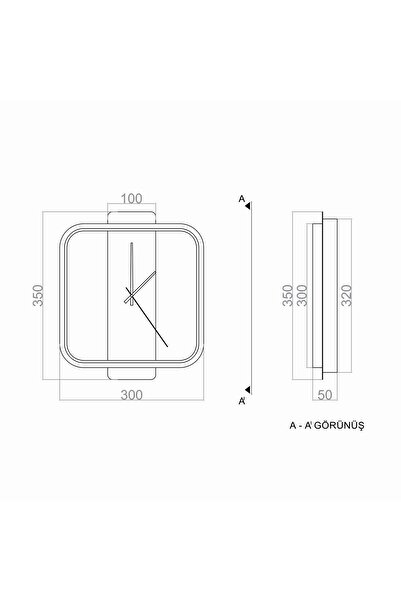 voxlamp lighting solutions Sconce Özel Tasarım Saat Duvar Aplik Led (ELEKTRİK BAĞLANTISI GEREKTİRİR)