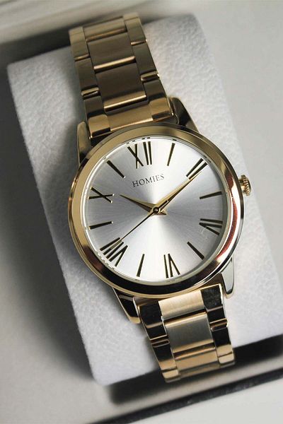 Homies Hm15943S-01 Women's Watch with Steel Band