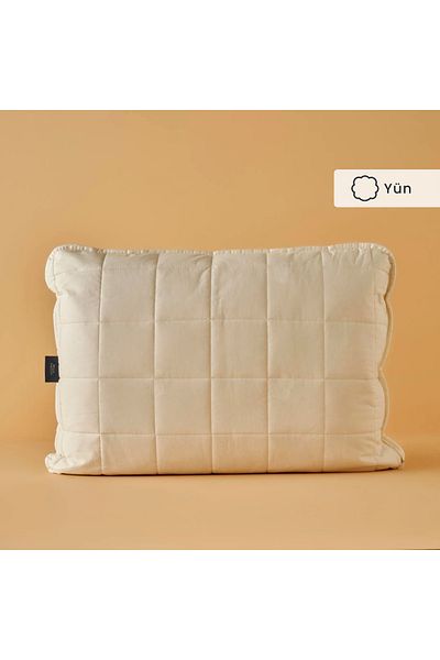 Bella Maison Deluxe Wool Pillow White (50X70)