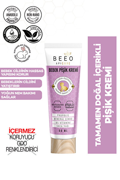 BEE'O Apibaby Propolisli Pişik Önleyici Krem