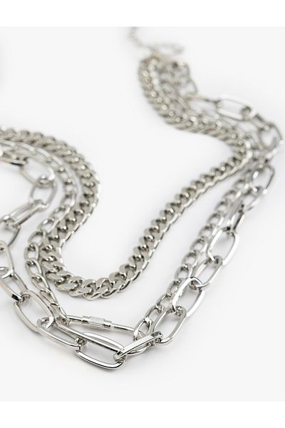 Koton Koton X Inji - 3 Layer Thick Chain Necklace