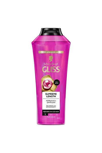 Gliss شامبو Glıss Supreme Length 400 مل (3 قطع)
