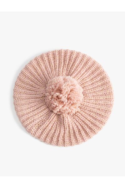 Koton Painter Hat - Pompom Detailed