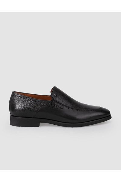 Cabani 100% Genuine Leather Black Men's Classic Shoes