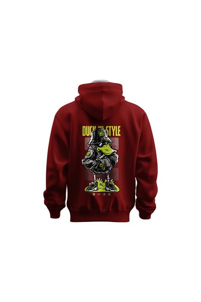 Zec Style Суичър с качулка Duck in Style
