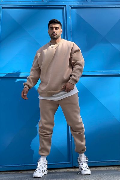 BayBayan Σετ φόρμας Oversize Crew Neck Model 3 Thread