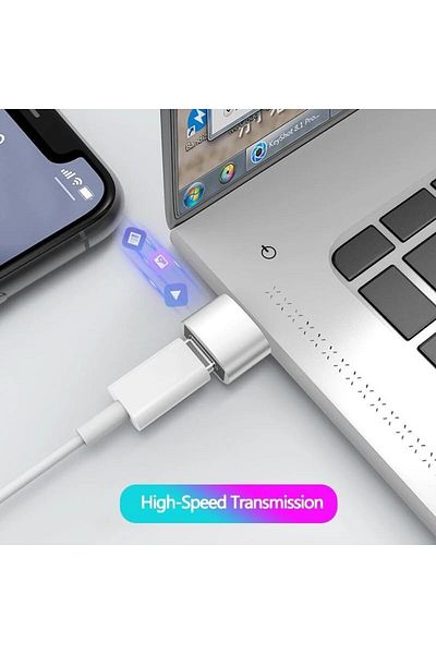 Kyrotech Type-C to USB Adapter Connector Converter Plug Play Phone Tablet Laptop