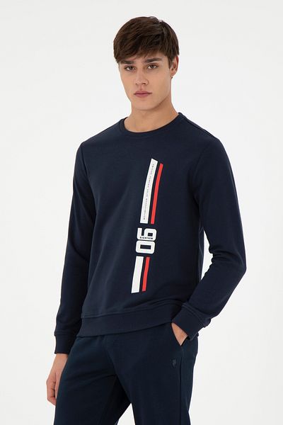 U.S. Polo Assn. Men's Navy Blue Sweatshirt 50293441 -Vr033