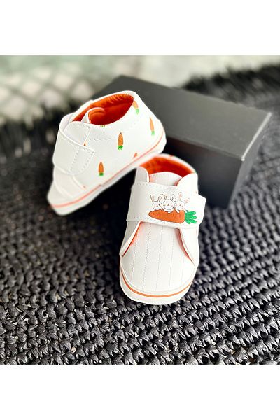 Funny Soft Leather Panda-Bunny Figured First Step Shoes for Baby - Booties