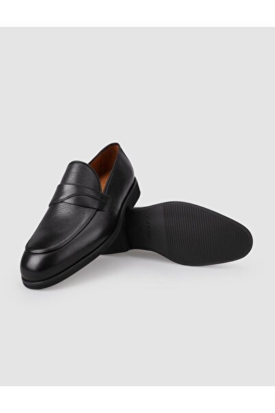 Cabani %100 Hakiki Deri Siyah Erkek Klasik Ayakkabı