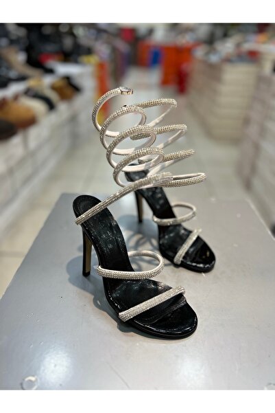 Hacıoğlu Ayakkabı فستان سهرة نسائي من Desire بكعب رفيع