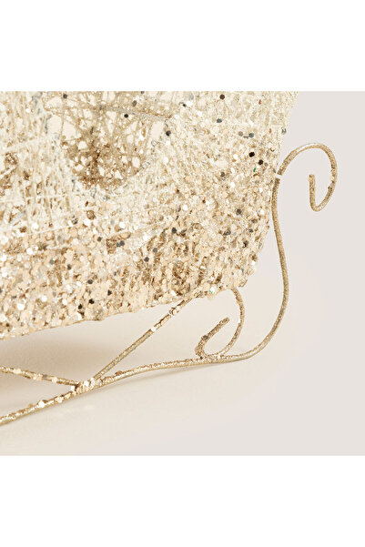 Chakra Tocro Dekoratif Obje L Açık Altın