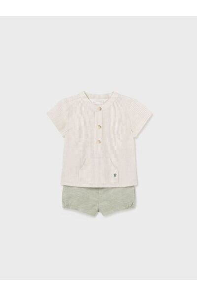 MAYORAL Baby Boy Shorts Shirt Set 1221