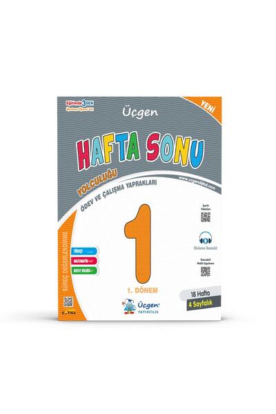 Üçgen Yayıncılık 1.Sınıf - Hafta Sonu - 1. Dönem - Ödev ve Çalışma Yaprakları...