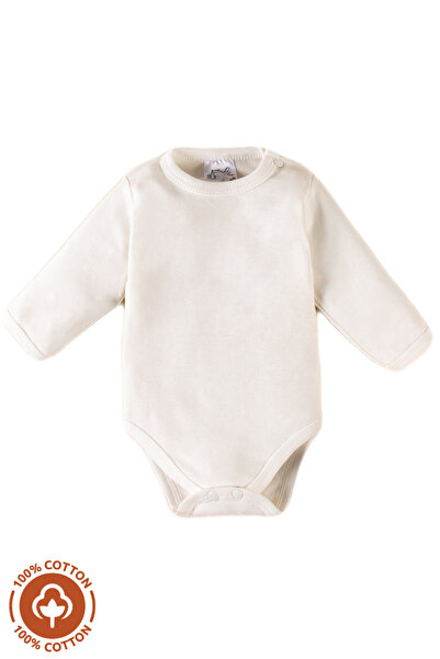Miniel Unisex Baby Snap Basic Long Sleeve 100% Organic Cotton 0-12 Months Bab...