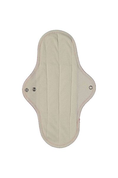 Ponped Patterned Bamboo Washable Organic Women's Pad (Night)