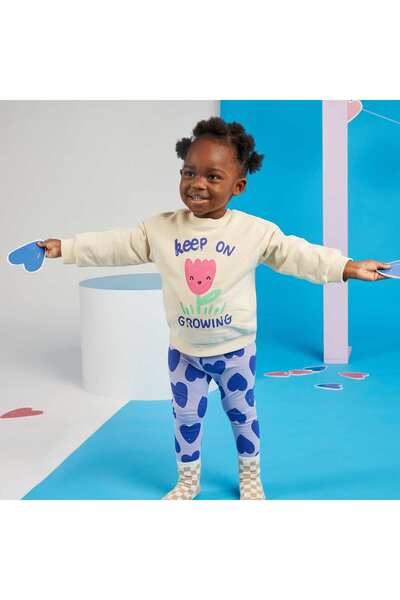 KIABI Printed sweatshirt - Grafik Edition WHITE