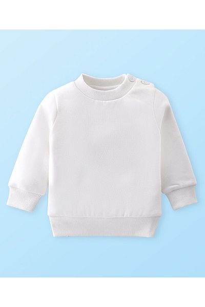 Babyhug سترة شتوية محبوكة بأكمام طويلة مع تصميم مخطط للمنافسة الداخلية - متعددة الألوان