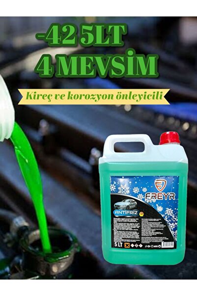 FREYR 4 Mevsim -42 Derece Süper Organik Yeşil Antifriz 5 LT
