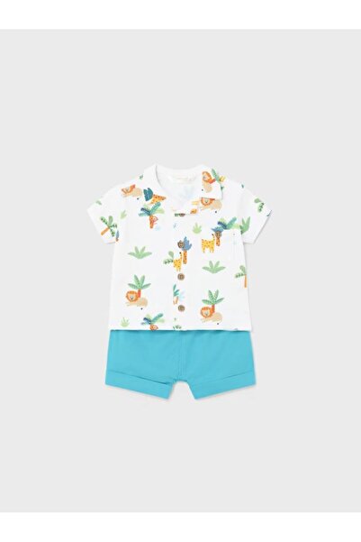 MAYORAL Baby Boy Shorts Shirt Set 1222