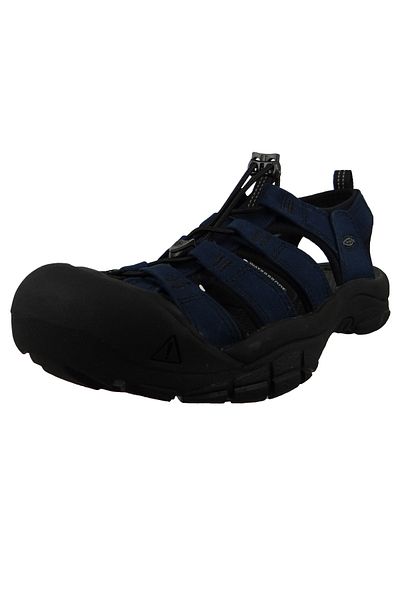 Keen Herren Wander-Sandalen Sandalen Wanderschuhe Newport Canvas 1026223 Blau Navy Textil mit EVA