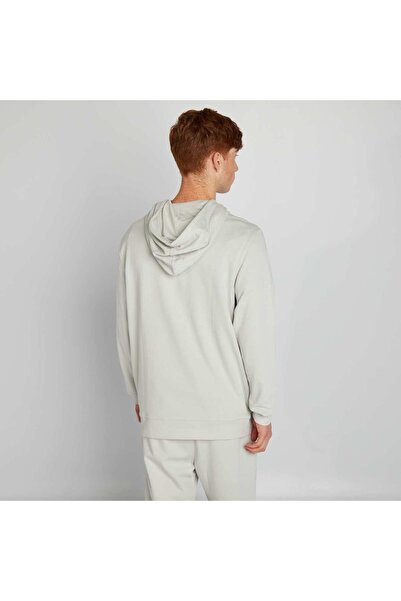 KIABI Lightweight sweatshirt fabric hoodie GREY