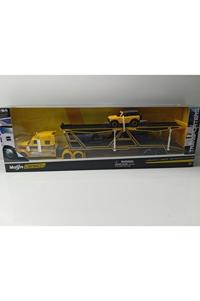 Maisto 1:64 Ölçek International Lonestar/2021 Ford Bronco Badlands / Taşıyıcı Tır.