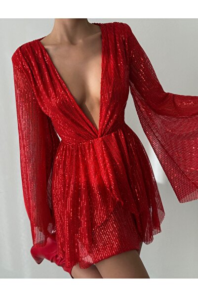 MAYHOŞ BUTİK Dámské vycpané roušky a plisované šaty Pulpayet