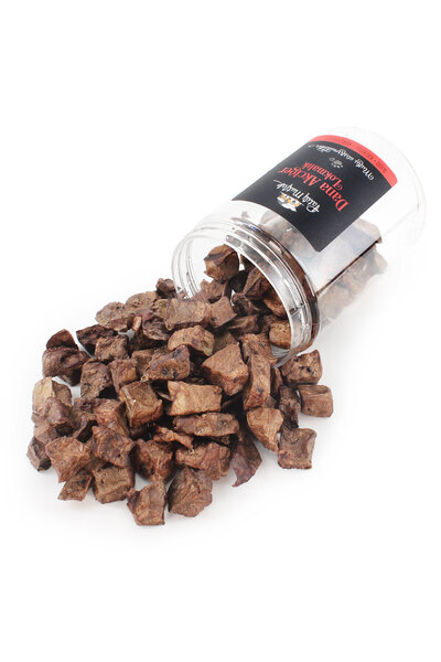 Patili Mutfak Kurutulmuş Dana Akciğer Lokmalık Köpek Ödül Maması (100 g)