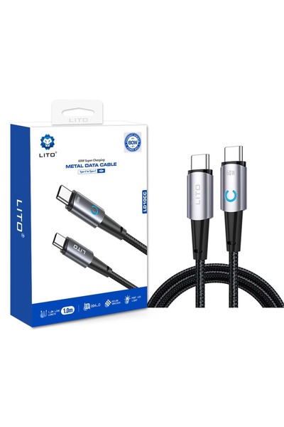 Lito Type C-Type C Hızlı Şarj Kablo-LD10
