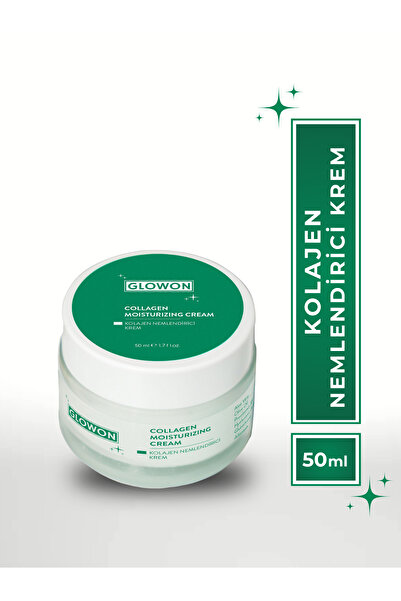 GLOWON Nemlendirici & Spf 50 Güneş Korumalı Kolajen Krem 50 ml