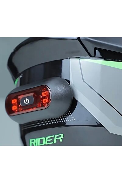 HK MOTORS Kask Arkası Uyarı Led Işığı - Kask Ledi - Gece Kask Ledi