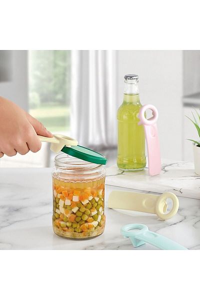 Righton Colorful Jar Can Opener Bottle Lid Opener