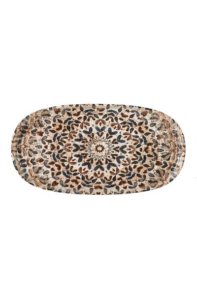Mudo Home Ephesus Plain Boat Plate 34cm
