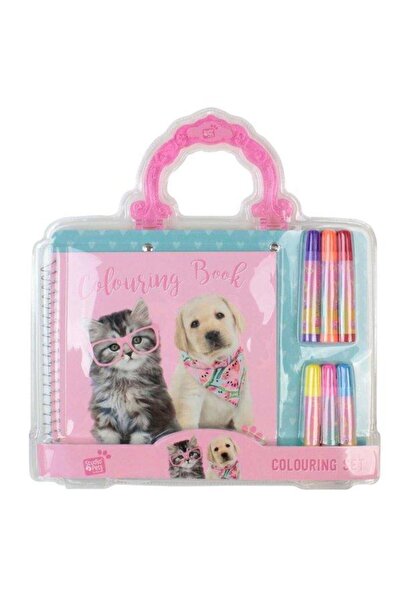 Dolphin Studıo Pets Boyama Seti Çantalı PT-0300