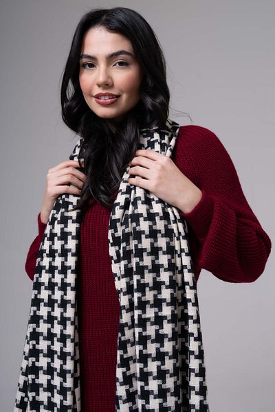 FENZA SCARF MARY HAWK MĂRGELE DE ÎNCĂRCARE AMESTEC ACRILICĂ BATĂ DE IARNĂ