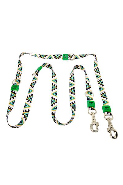 VSLT HANDMADE Medium Breed (up to 40 Kilos) Dog Walker Strap with Double Carabiner and Double Hook