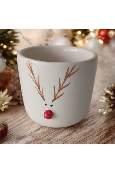 Simurg Seramik Yılbaşı Kupa bardak