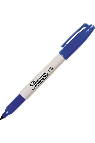 Sharpie Blue Round Tip Permanent Marker - Sh- 0810950