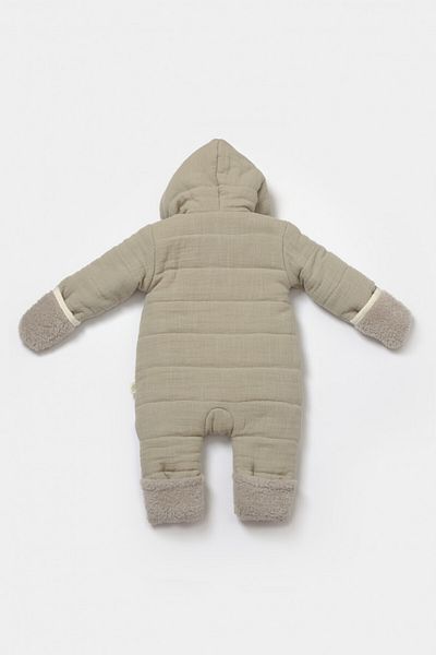 BabyCosy Salopeta De Iarna Pentru Bebelusi, Winter Muselin, Verde,