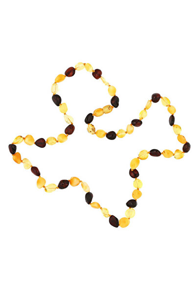 Genel Markalar Yetişkin Damla Kehribar Kolye