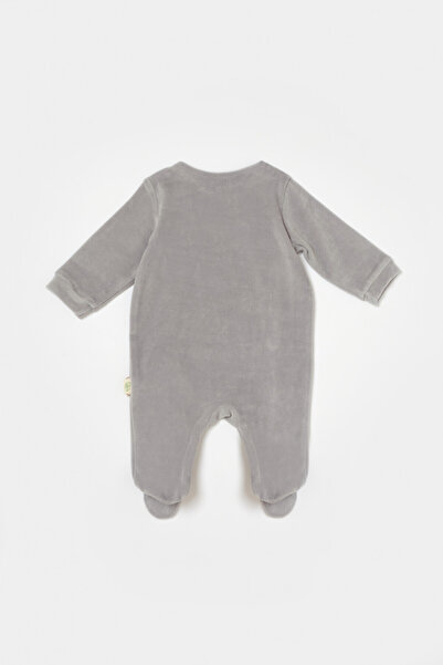 BabyCosy Elephant Jumpsuit With Long Sleeves And Grey Boots,