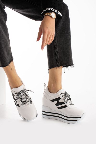 Bymoda adidași cu tocuri ascunse