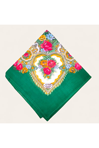 AKBAL كتابة خضراء 100% قطن