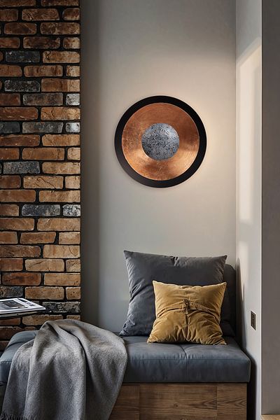 AG LightDesign Black Wall Sconce Living Room Corridor Modern Decorative Led Lamp