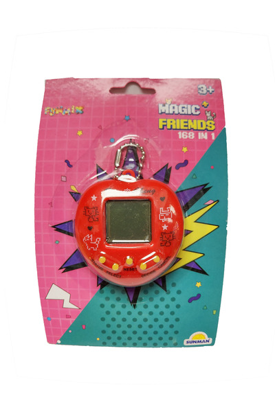 Calimera Toys Nostalji Oyun Dijital Sanal Pet Hayvan Besleme Oyuncak (Kırmızı)