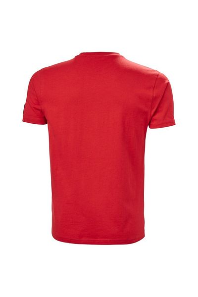 Helly Hansen Ανδρικό μπλουζάκι με κόκκινη στρογγυλή λαιμόκοψη Rwb Graphic